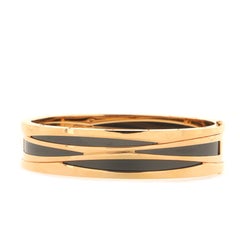 Bvlgari B.Zero1 Design Legend Zaha Hadid Bangle Bracelet 18k Rose Gold
