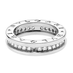 Anillo Bvlgari B.zero1 Diamante 18 Quilates Oro Blanco