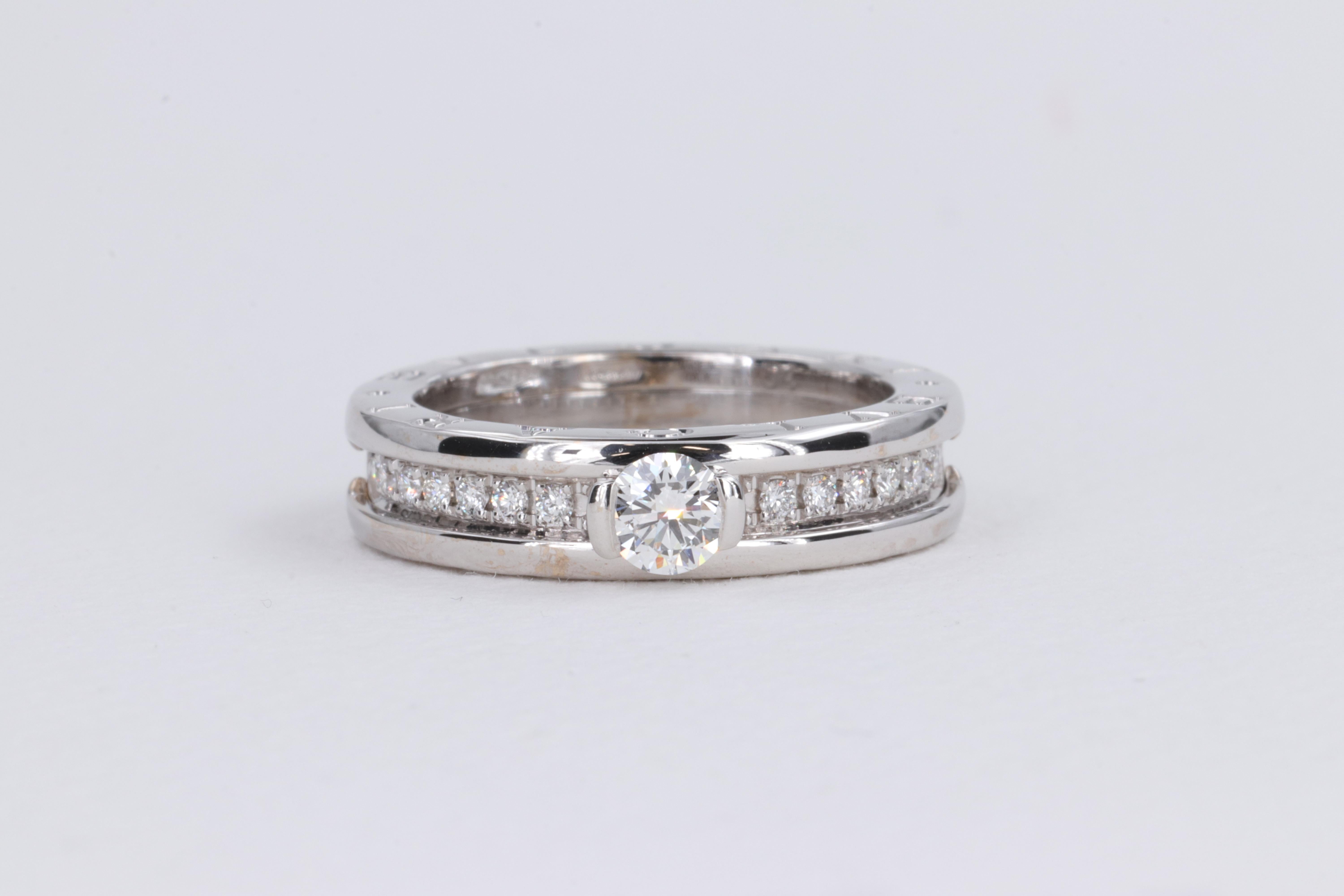 Bulgari B.Zero1 Diamond Engagement Ring 