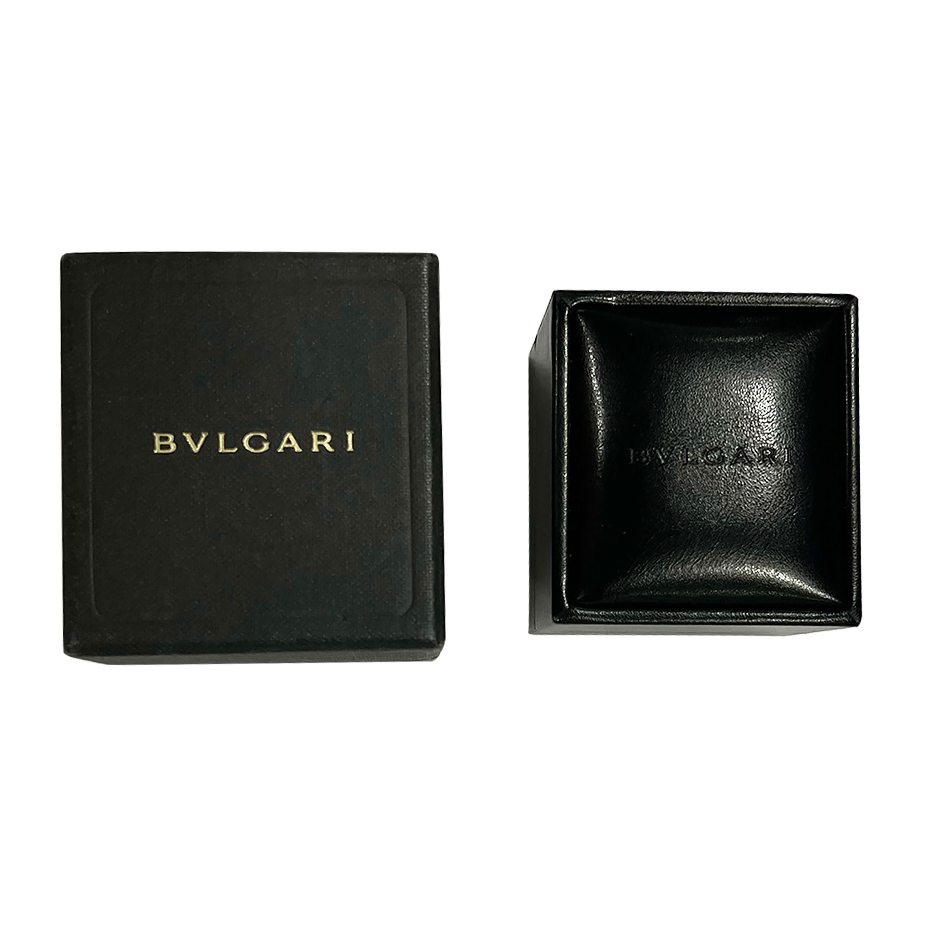 BVLGARI B.zero1 Diamond Ring in 18k White Gold 2.4 CTW In Excellent Condition For Sale In New York, NY