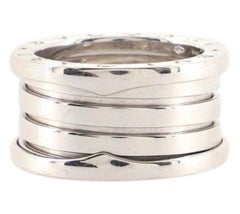 Bvlgari B.Zero1 Four Band Ring 18K White Gold