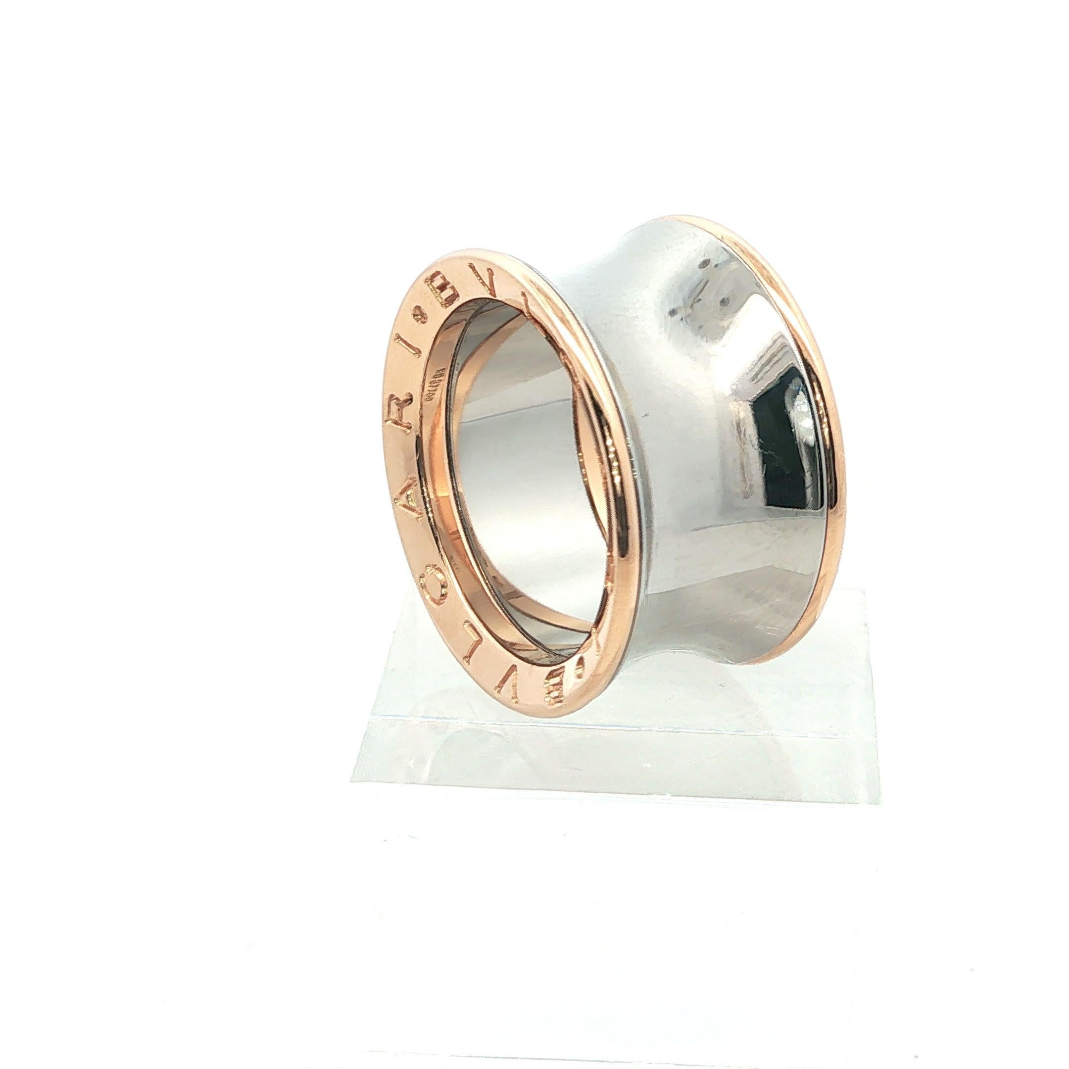 Bvlgari B.zero1 Industrial Icon RingDesign by Amish Kapour  - 10.40 grs Moderno en venta