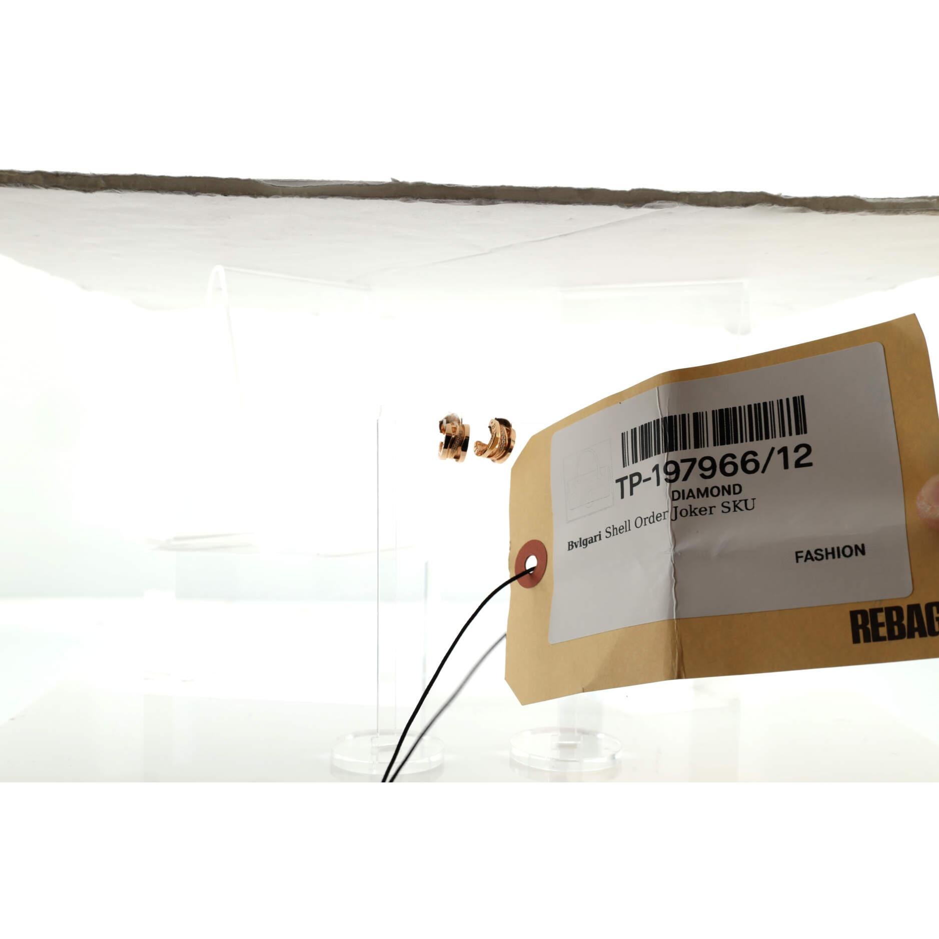 Condition: Great. Minor wear throughout.
Accessories: No Accessories
Measurements: Height/Length: 12.40 mm, Width: 7.5 mm
Designer: Bvlgari
Model: B.Zero1 Legend Hoop Earrings 18K Rose Gold and Diamonds Small
Exterior Color: Rose Gold
Item Number: