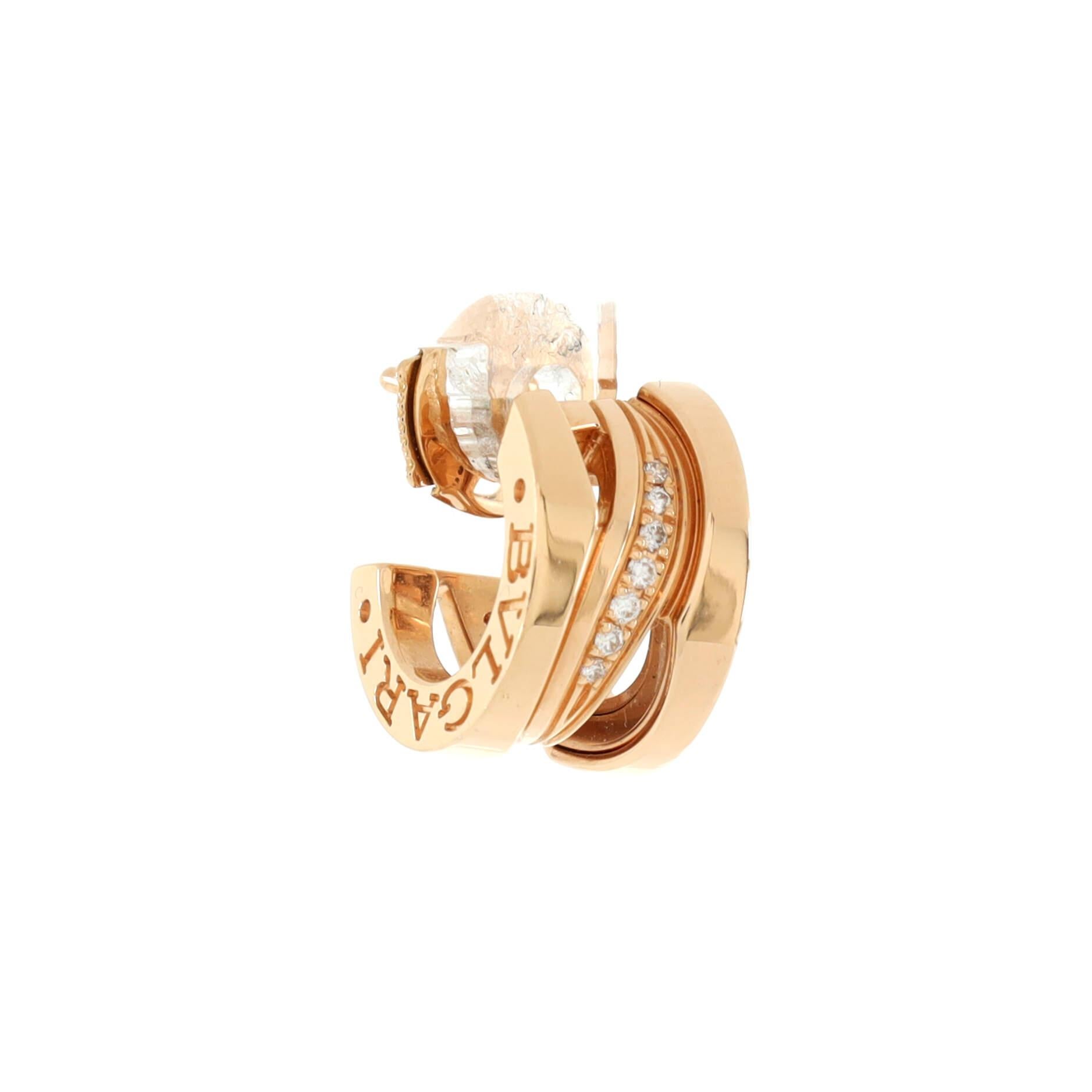 bvlgari hoop earrings