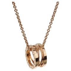 Bvlgari B.zero1 Legends Collar de oro rosa de 18k