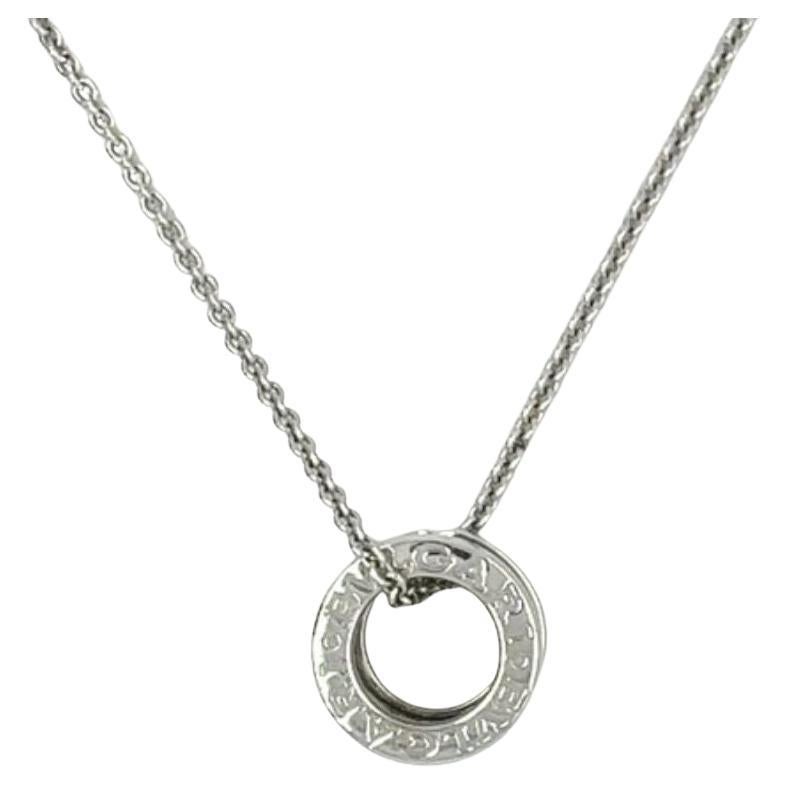 BVLGARI B.Zero1 Necklace in 18K White Gold