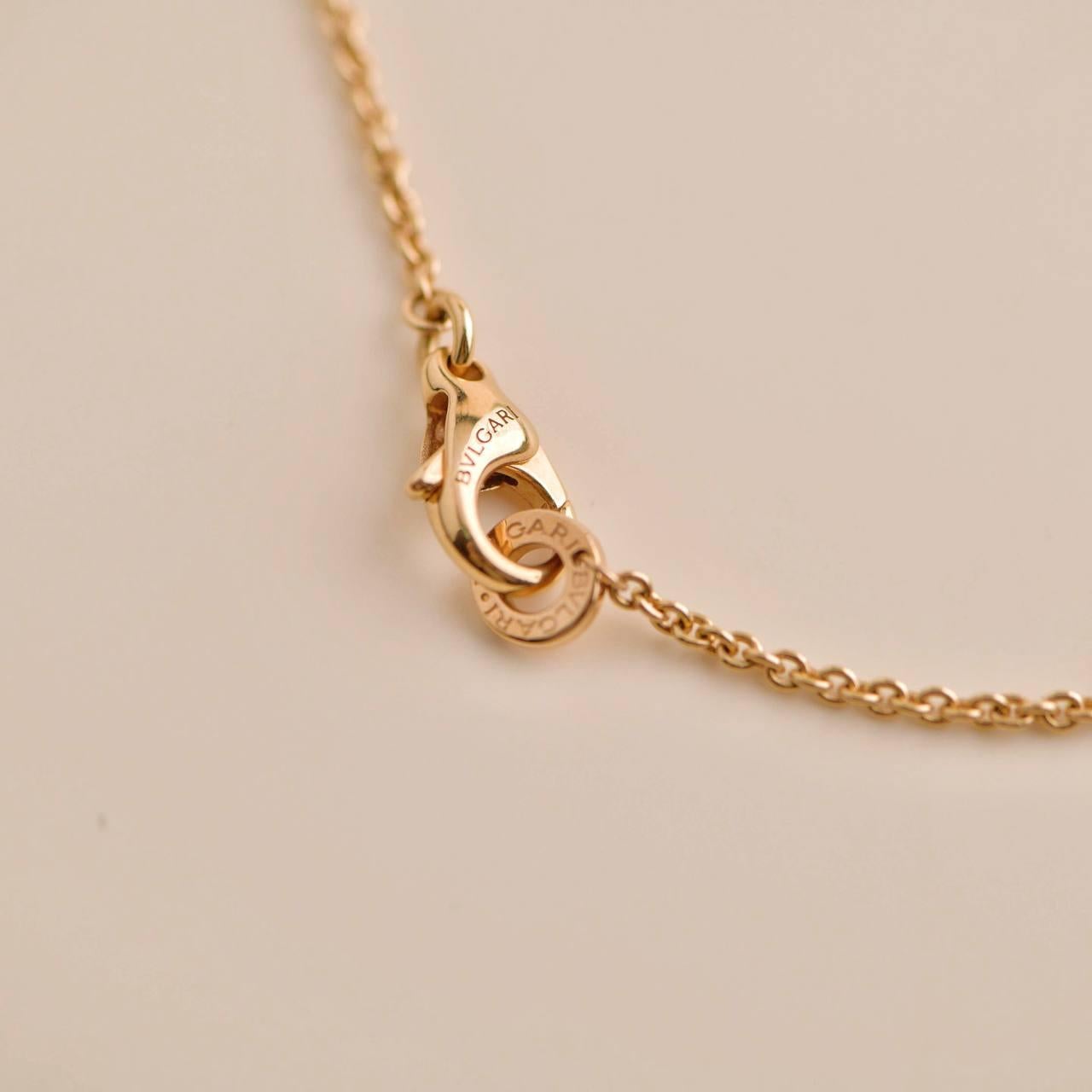 BVLGARI B.ZERO1 Necklace In 18k Yellow Gold For Sale 1