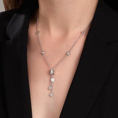 Collana B.Zero1 BVLGARI in oro bianco e diamanti