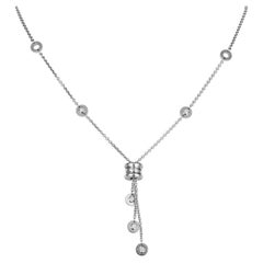 Collana B.Zero1 BVLGARI in oro bianco e diamanti