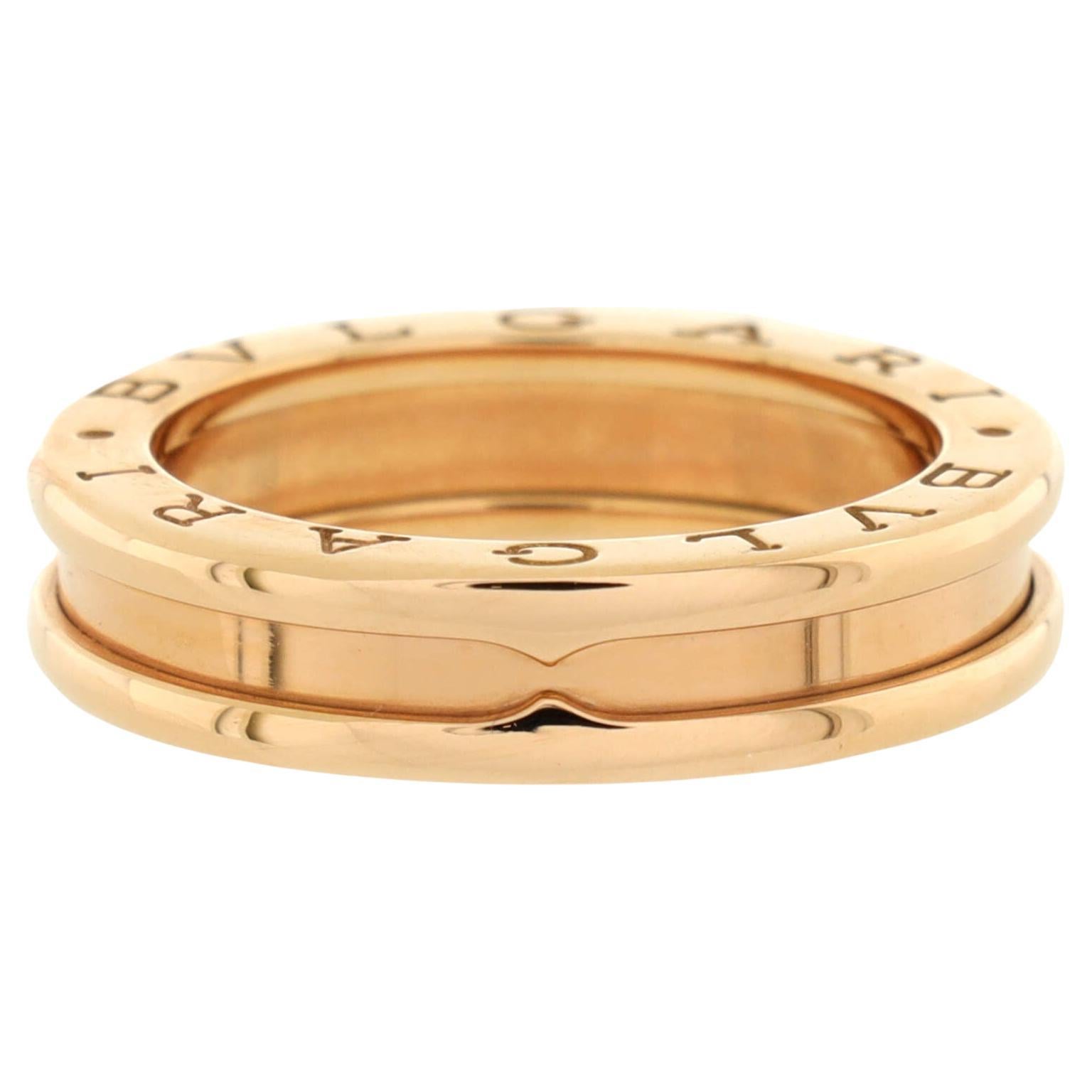 Bvlgari B.ZERO1 RING 357895 For Sale at 1stDibs gold rings, gold