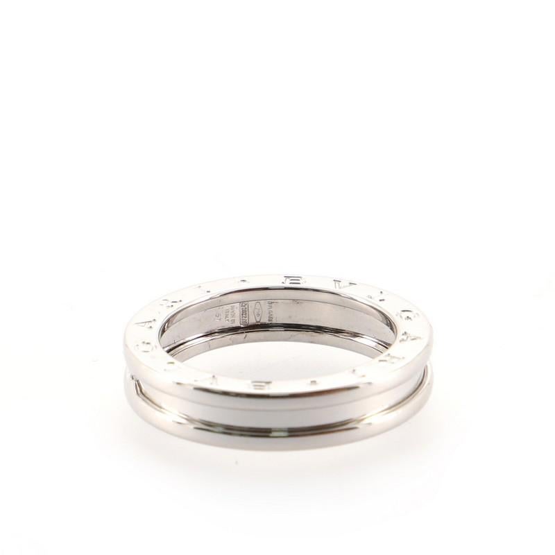 Bvlgari B.Zero1 One Band Ring 18K White Gold 1