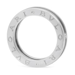 Bvlgari B.Zero1 One Band Ring 18K White Gold US 6.25