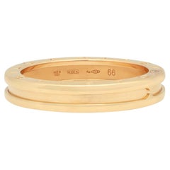 Bvlgari B.Zero1 One Band Ring 18K Yellow Gold Size 66 US 11.75