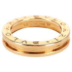 Bvlgari B.Zero1 Anello a fascia unica in oro 18k