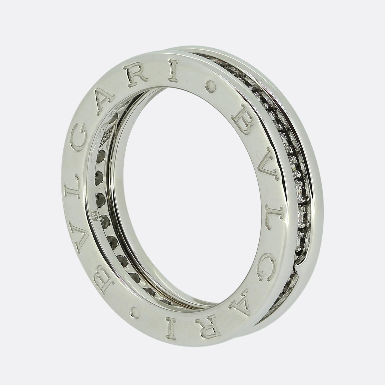 Taille brillant Bvlgari B.Zero1 Bague à un anneau taille L (51) en vente