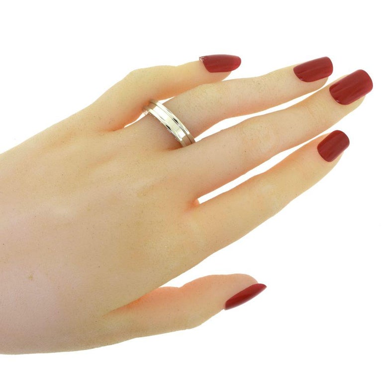 Bvlgari B Zero1 One Band White Gold Ring For Sale At 1stdibs