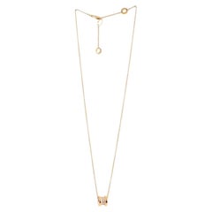 Bvlgari B.Zero1 Pendant 18K Rose Gold with Diamonds Necklace