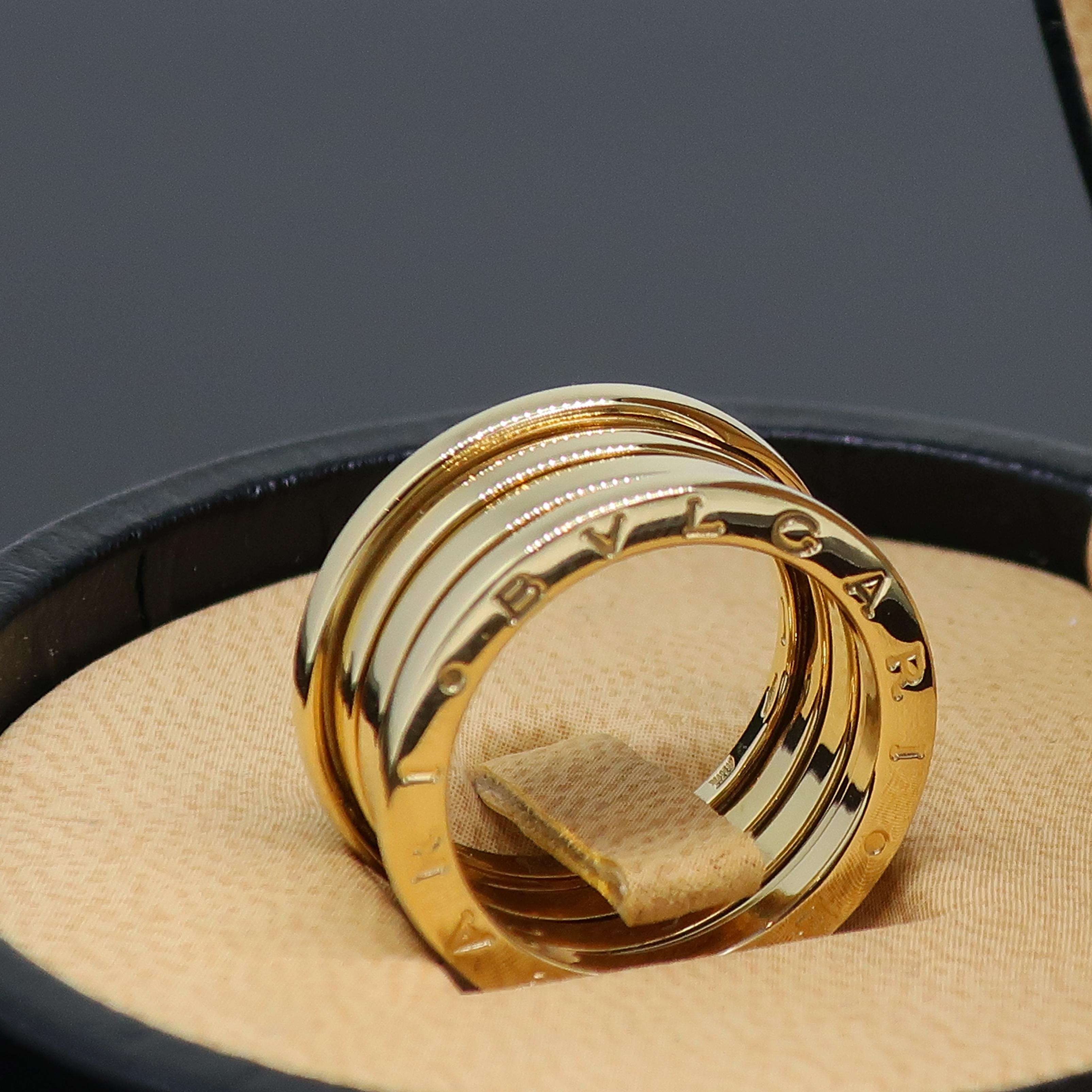Bvlgari B.Zero1 Ring 18ct Gelbgold (Zeitgenössisch)
