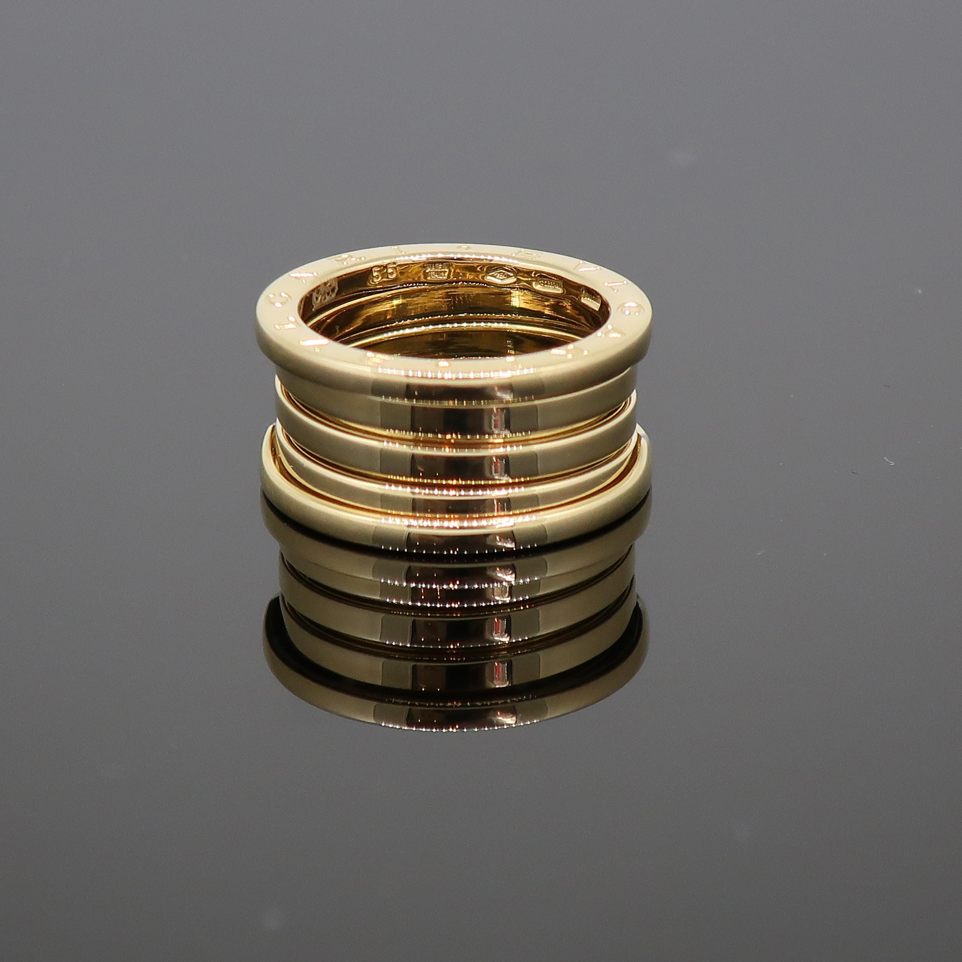 Bvlgari B.Zero1 Ring 18ct Gelbgold Damen