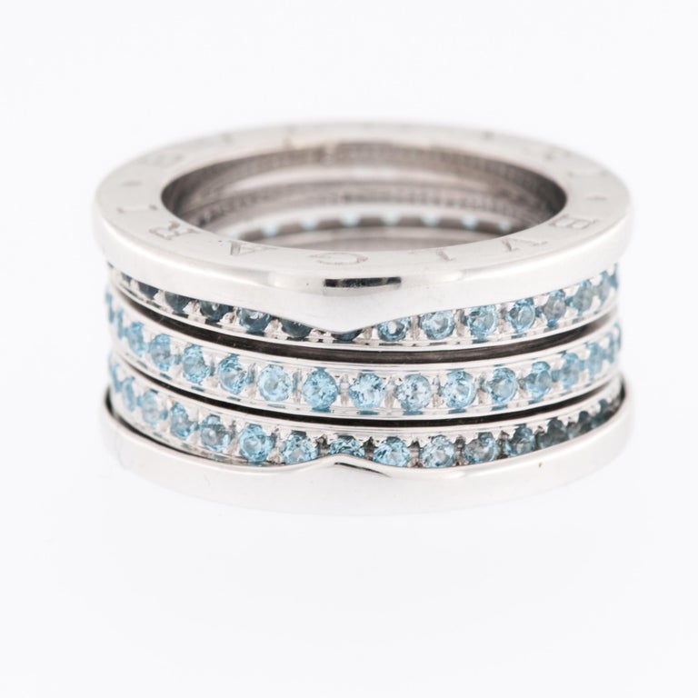 Bulgari Jewelry Bulgari Ring Bulgari B Zero Ring 18 Karat White