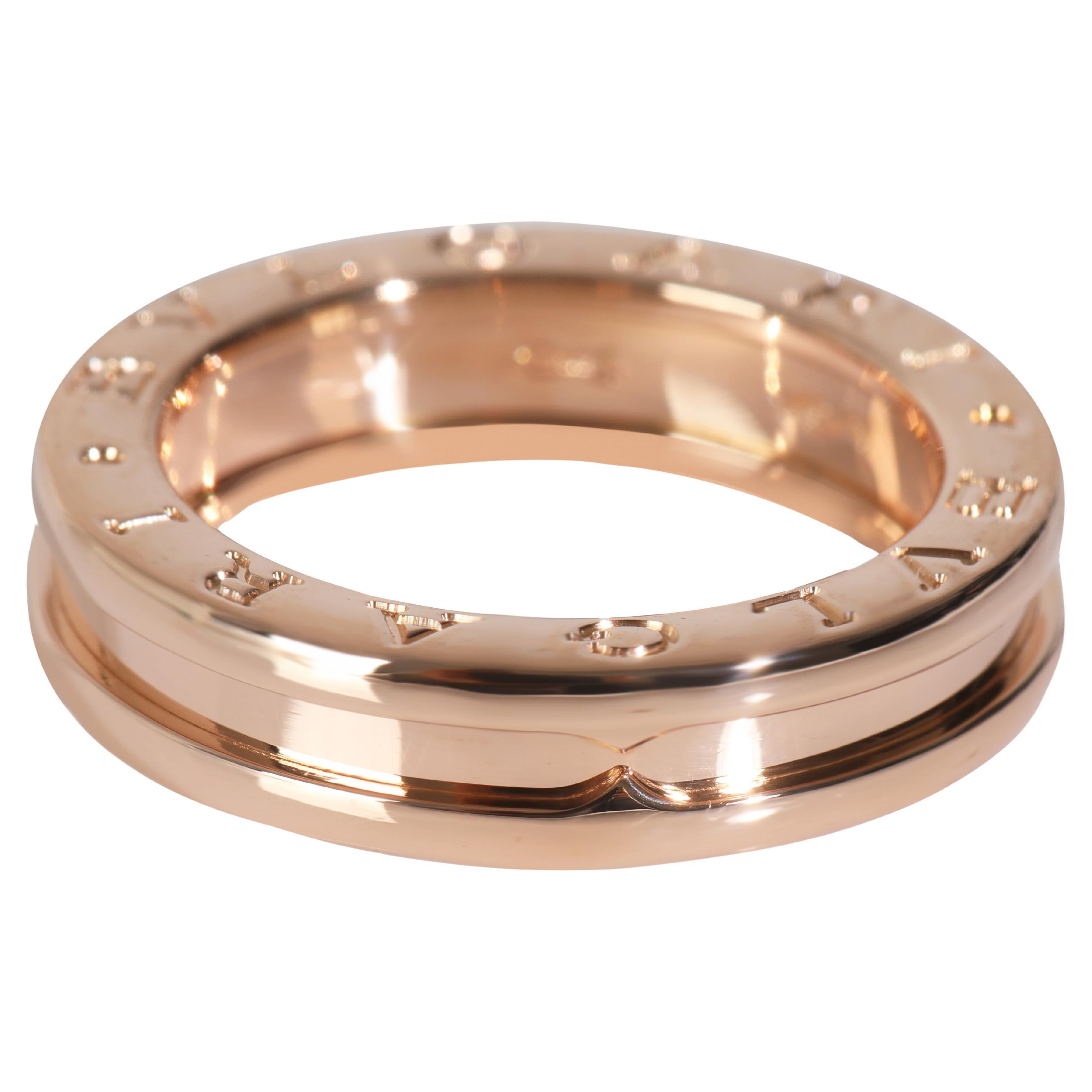 Anello BVLGARI B.zero1 in oro rosa 18k