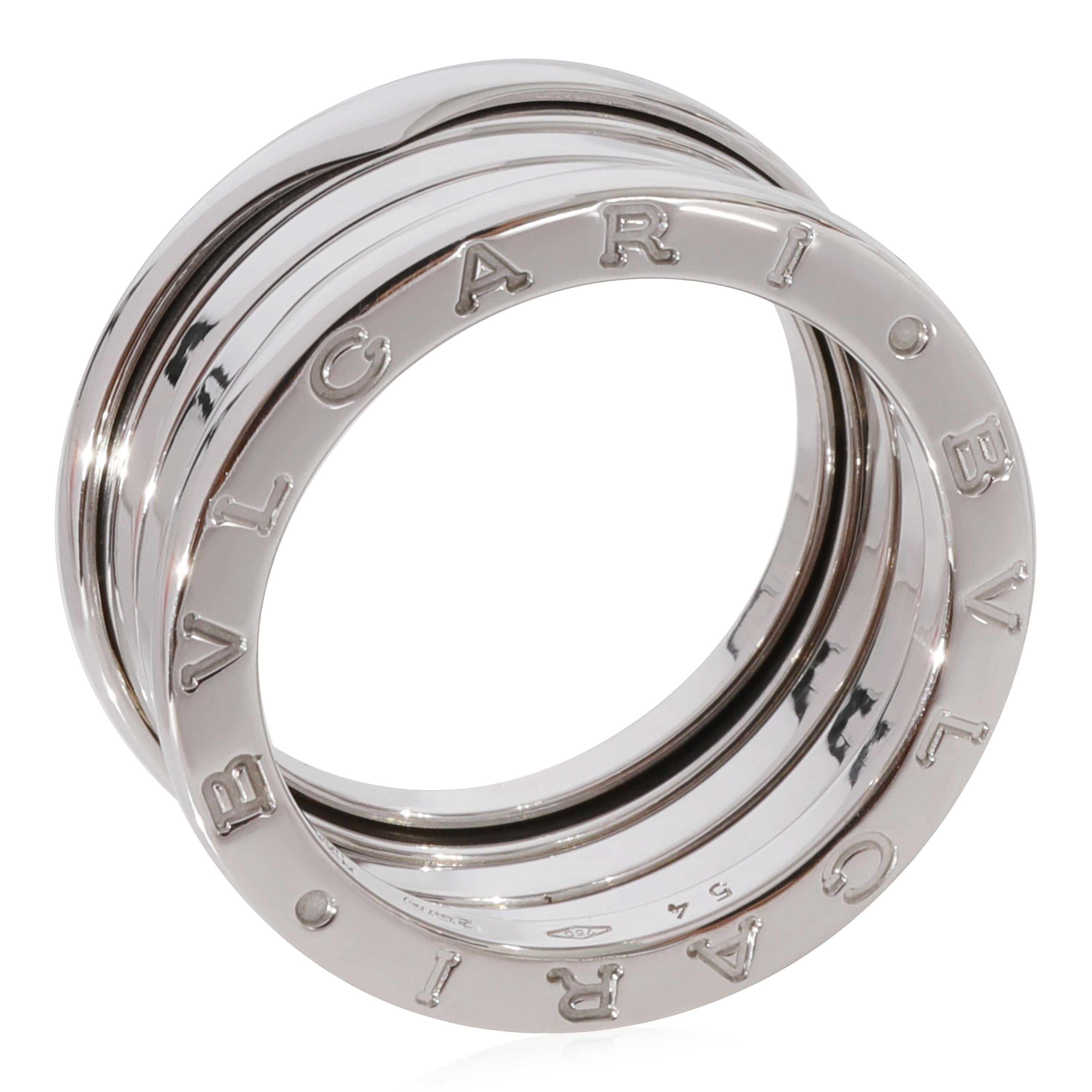 BVLGARI B.Zero1 Ring in 18K White Gold

PRIMARY DETAILS
SKU: 123517
Listing Title: BVLGARI B.Zero1 Ring in 18K White Gold
Condition Description: Retails for 3150 USD. In excellent condition and recently polished.
Brand: BVLGARI
Collection/Series: