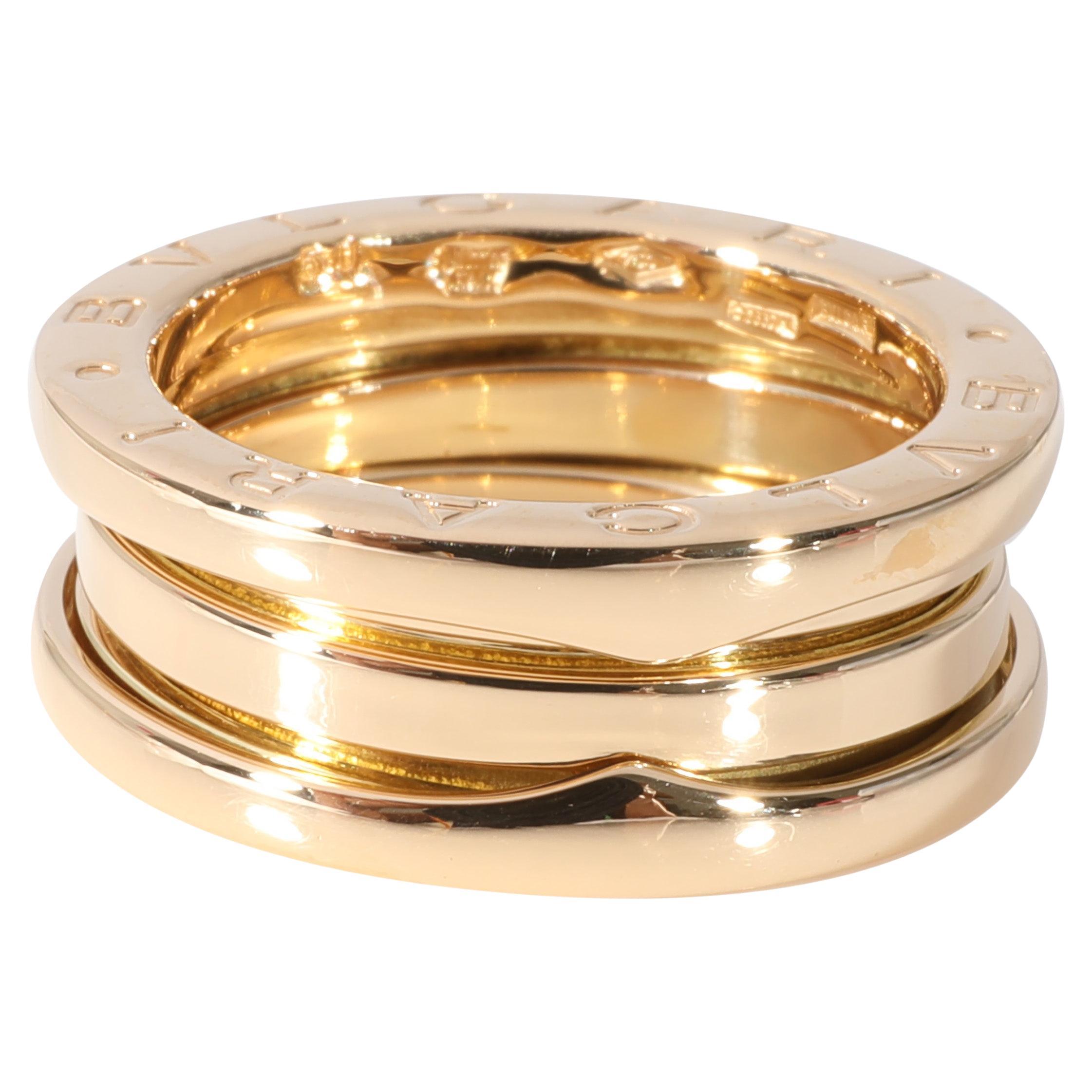 B.zero1 Ring Yellow gold with No Gemstones, Rings
