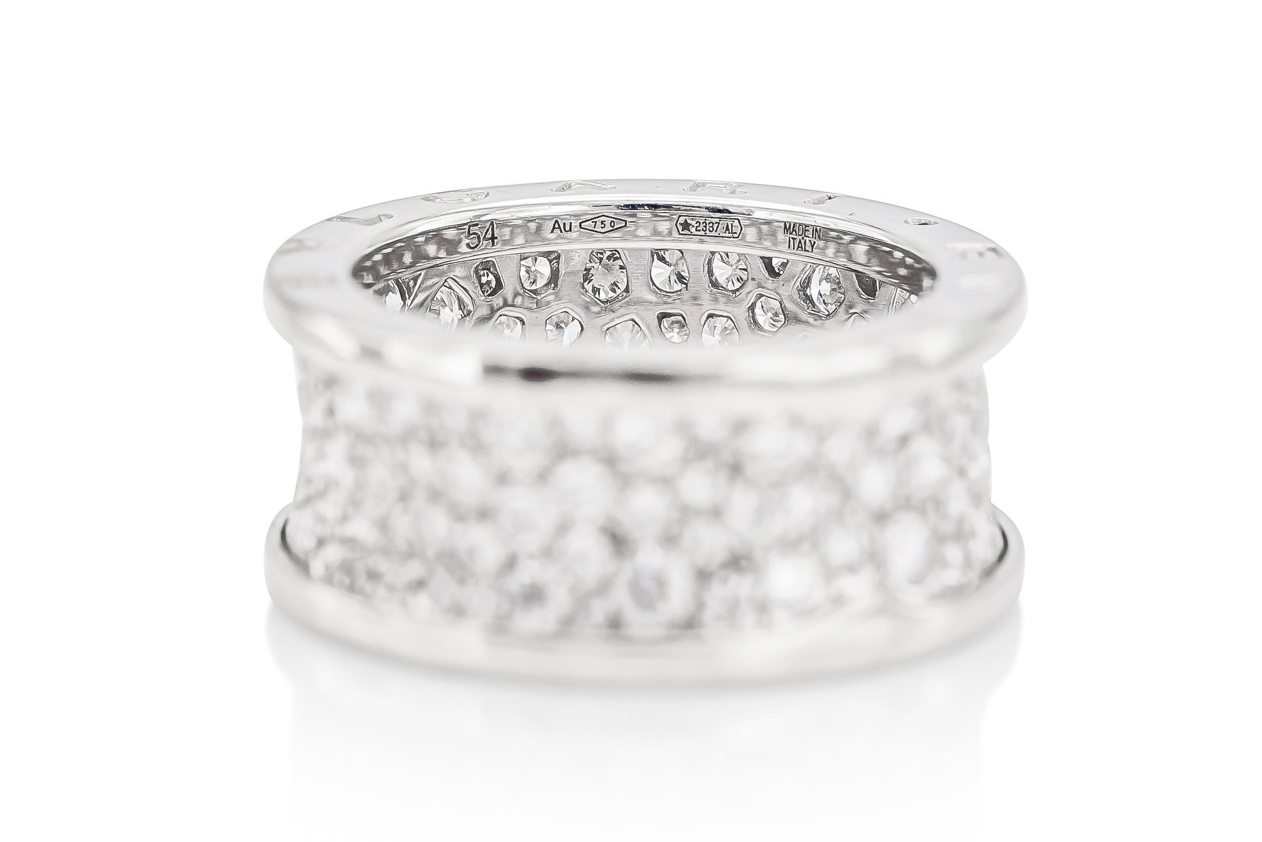 Donna Anello Bvlgari B.Zero1 con diamanti in vendita