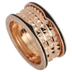 Bvlgari B.zero1 Rock 18K Rose Gold Keramik Vier-Band-Ring BV01-020824