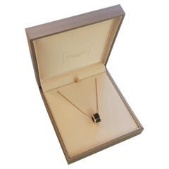 Halskette mit Anhänger von Bvlgari B.Zero1 aus Roségold und Keramik