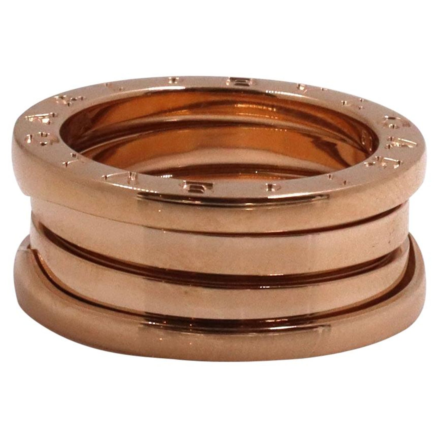 Bvlgari B Zero1 Rose Gold Ring At 1stdibs Bvlgari B Zero1 Rose Gold Ring At 1stdibs