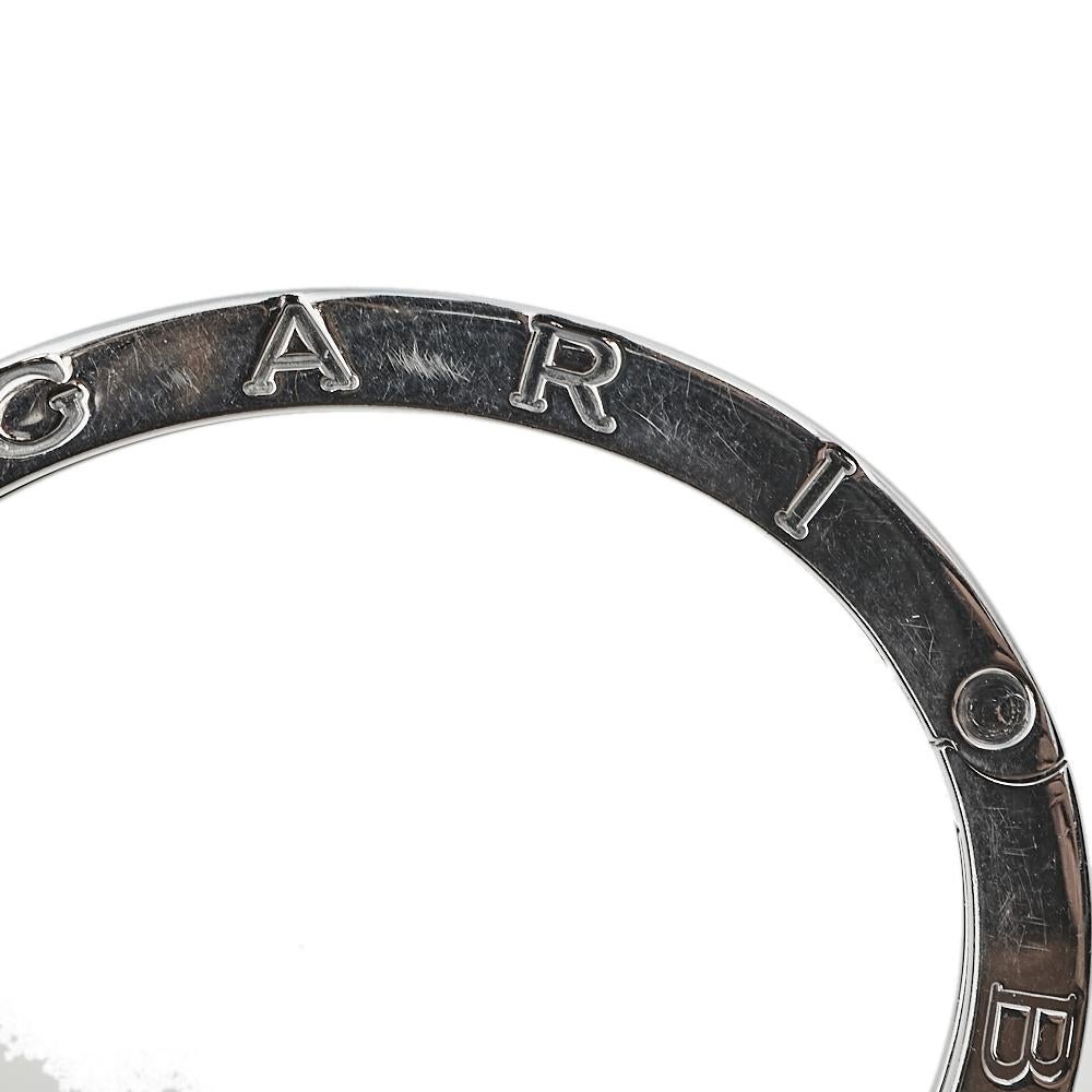 Bvlgari B.zero1 Stainless Steel & 18k Rose Gold Bangle 3