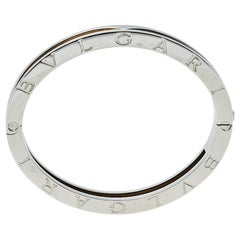 Bvlgari B.zero1 Stainless Steel & 18k Rose Gold Bangle