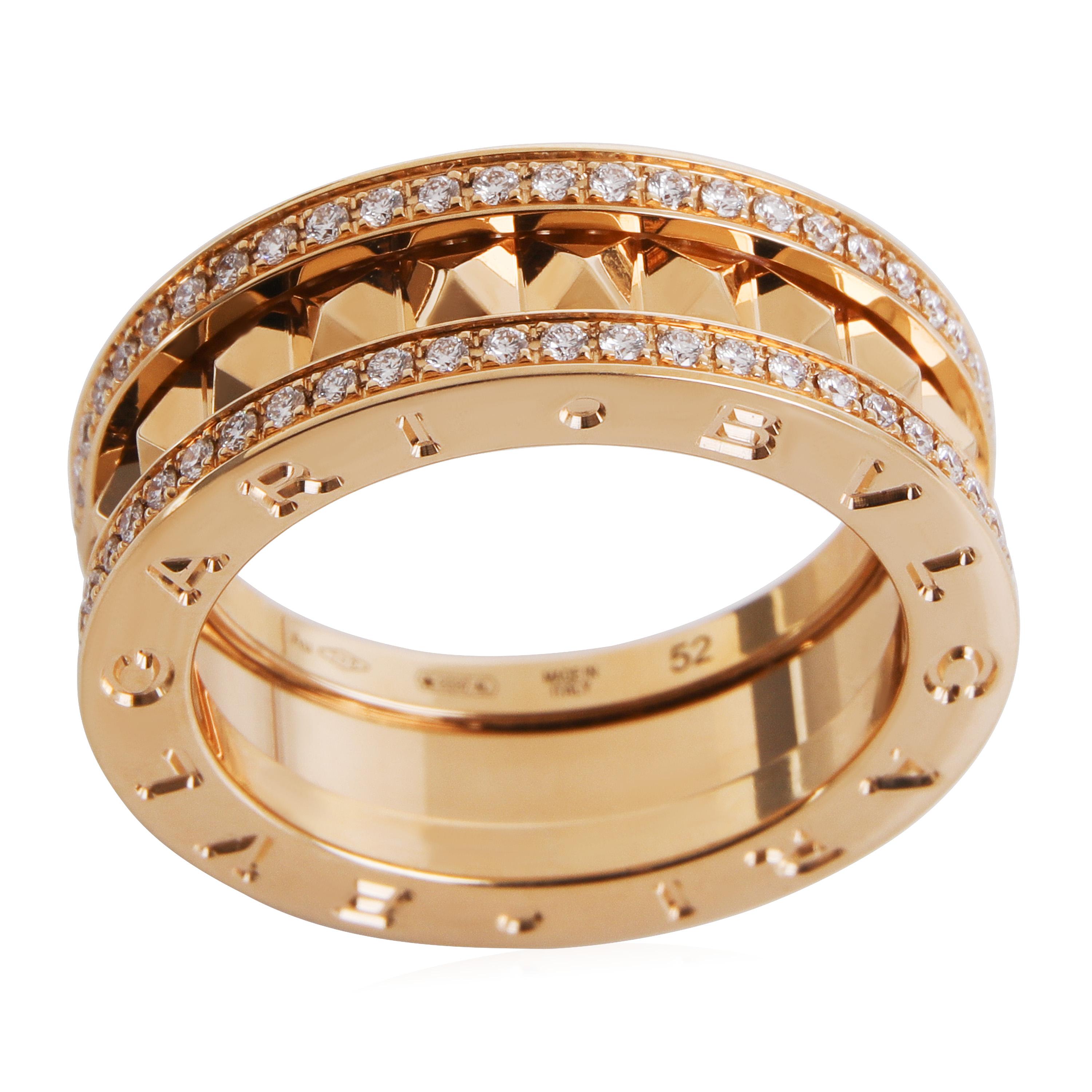 BVLGARI B.zero1 Studded Diamond Ring in 18K Yellow Gold

PRIMARY DETAILS
SKU: 120769
Listing Title: BVLGARI B.zero1 Studded Diamond Ring in 18K Yellow Gold
Condition Description: Retails for 7150 USD. In excellent condition. Ring size is 52. Comes