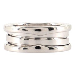 Bvlgari B.Zero1 Three Band Ring 18K White Gold