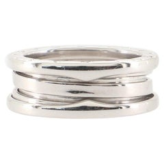 Bvlgari B.Zero1 Three Band Ring 18K White Gold