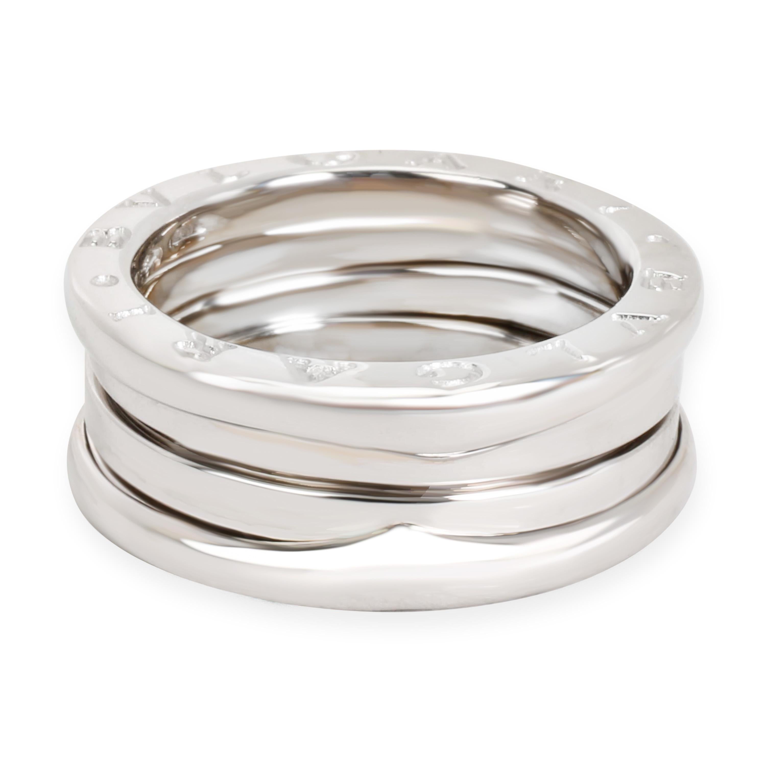 Bvlgari B.Zero1 Dreibandring aus 18 Karat Weißgold Damen