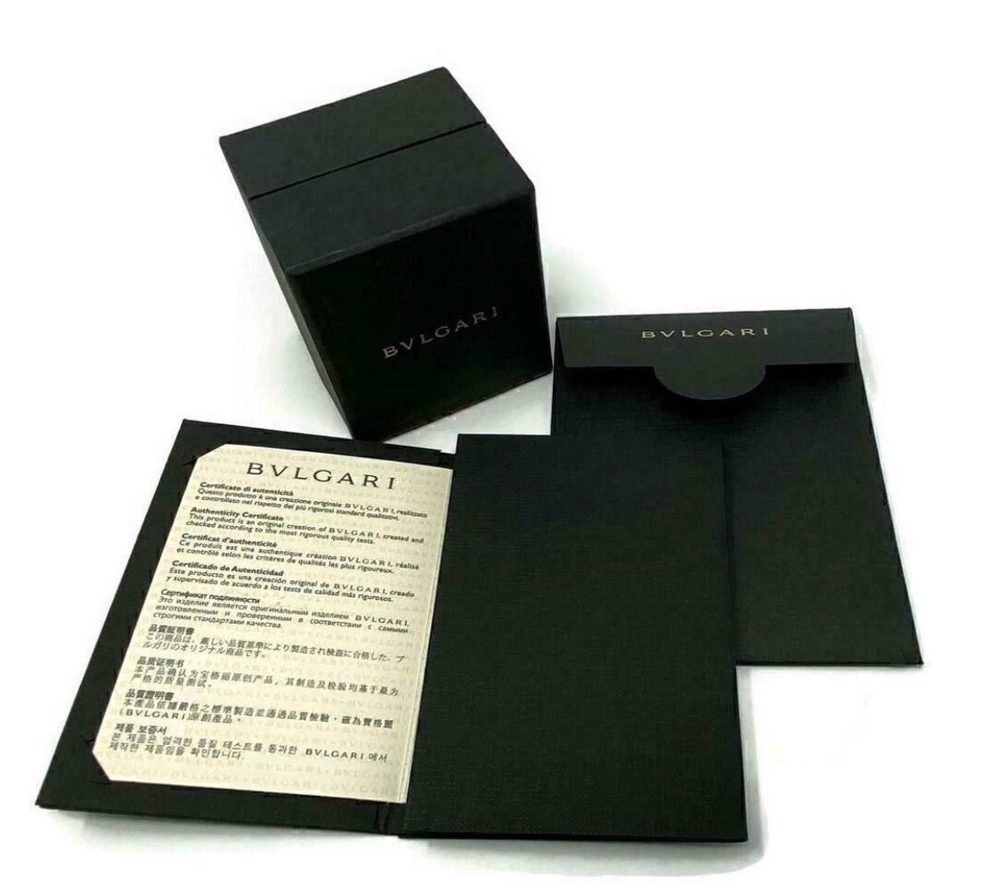 Bvlgari B.zero1 Anello a tre fasce in oro bianco 18k con certificato Misura 7,5 / EU 56 in vendita 5