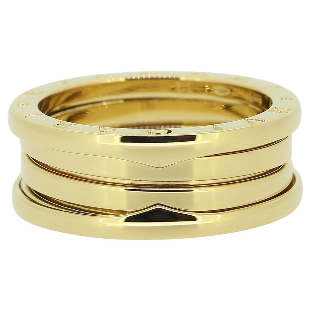 Bvlgari B.Zero1 Three-Band Ring Size S (60) For Sale
