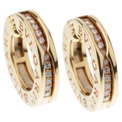 Bvlgari Bzero1 Vintage Gelbgold Clip-Ohrringe