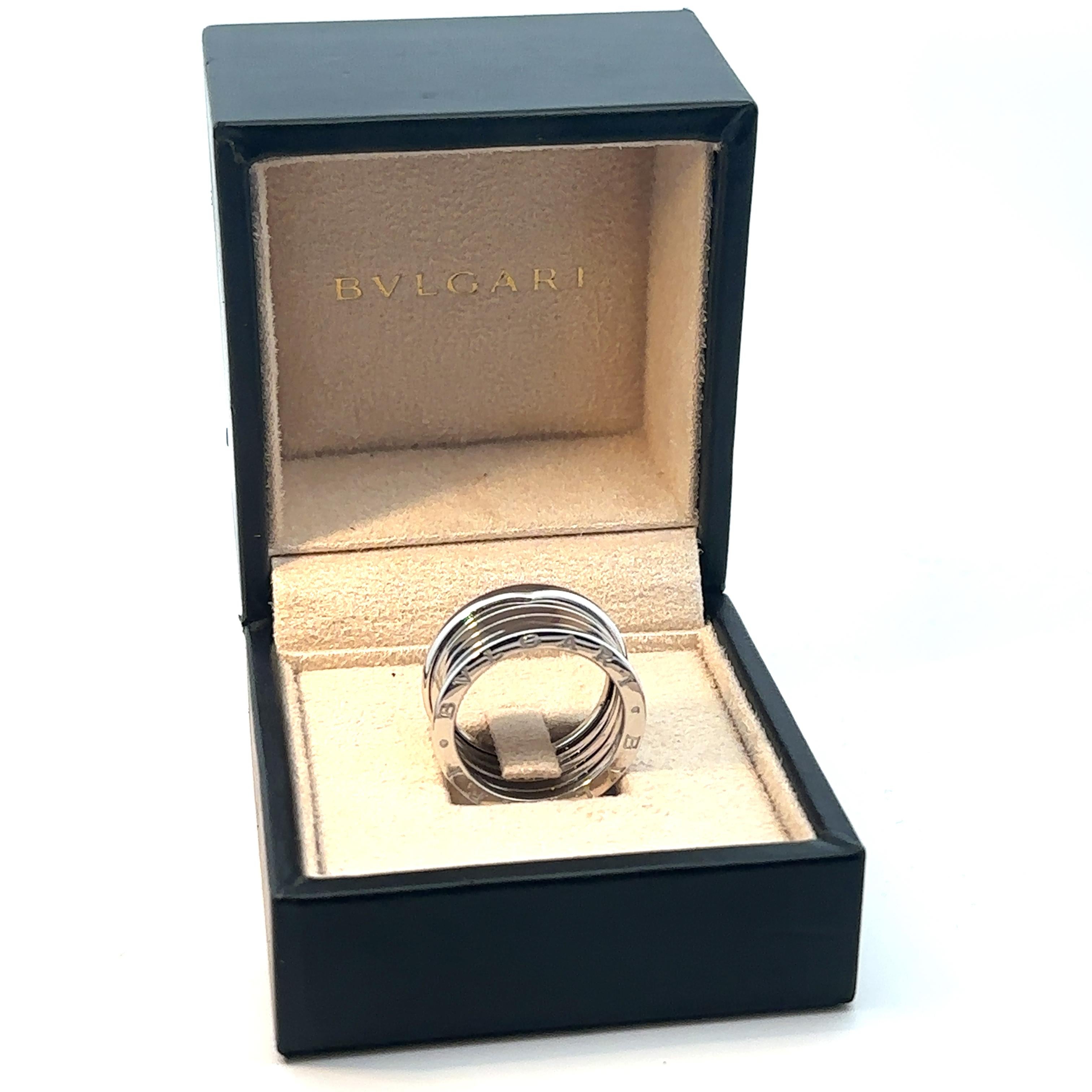 bvlgari ring size