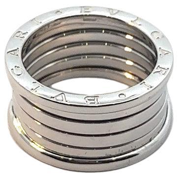 BVLGARI B.Zero1 White Gold 20th Anniversary 5 Bands Ring - Size 8