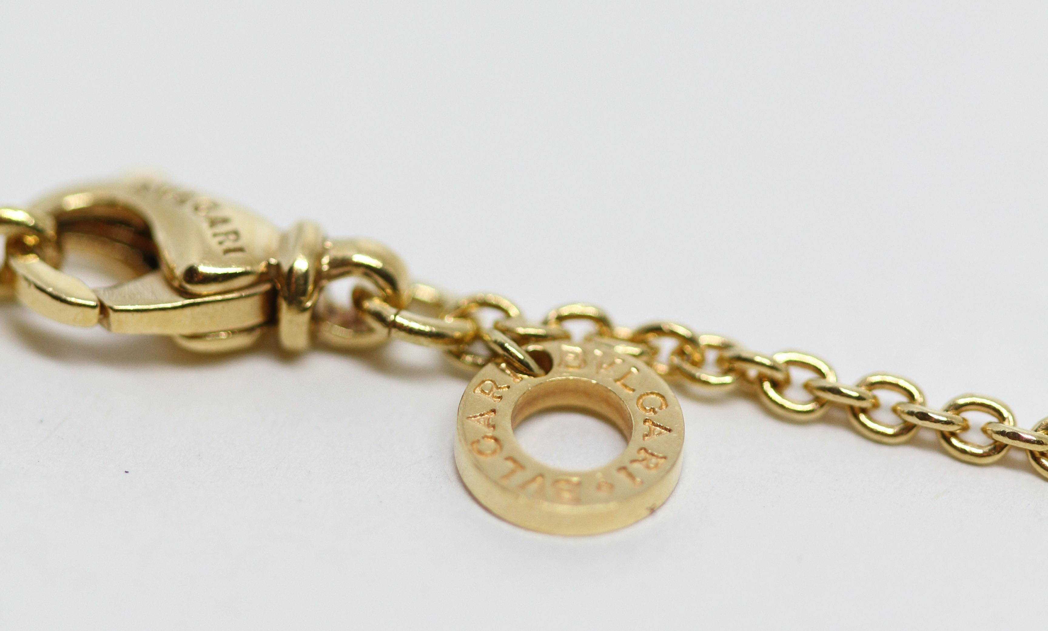Bvlgari B.Zero1 Yellow Gold Necklace For Sale 1