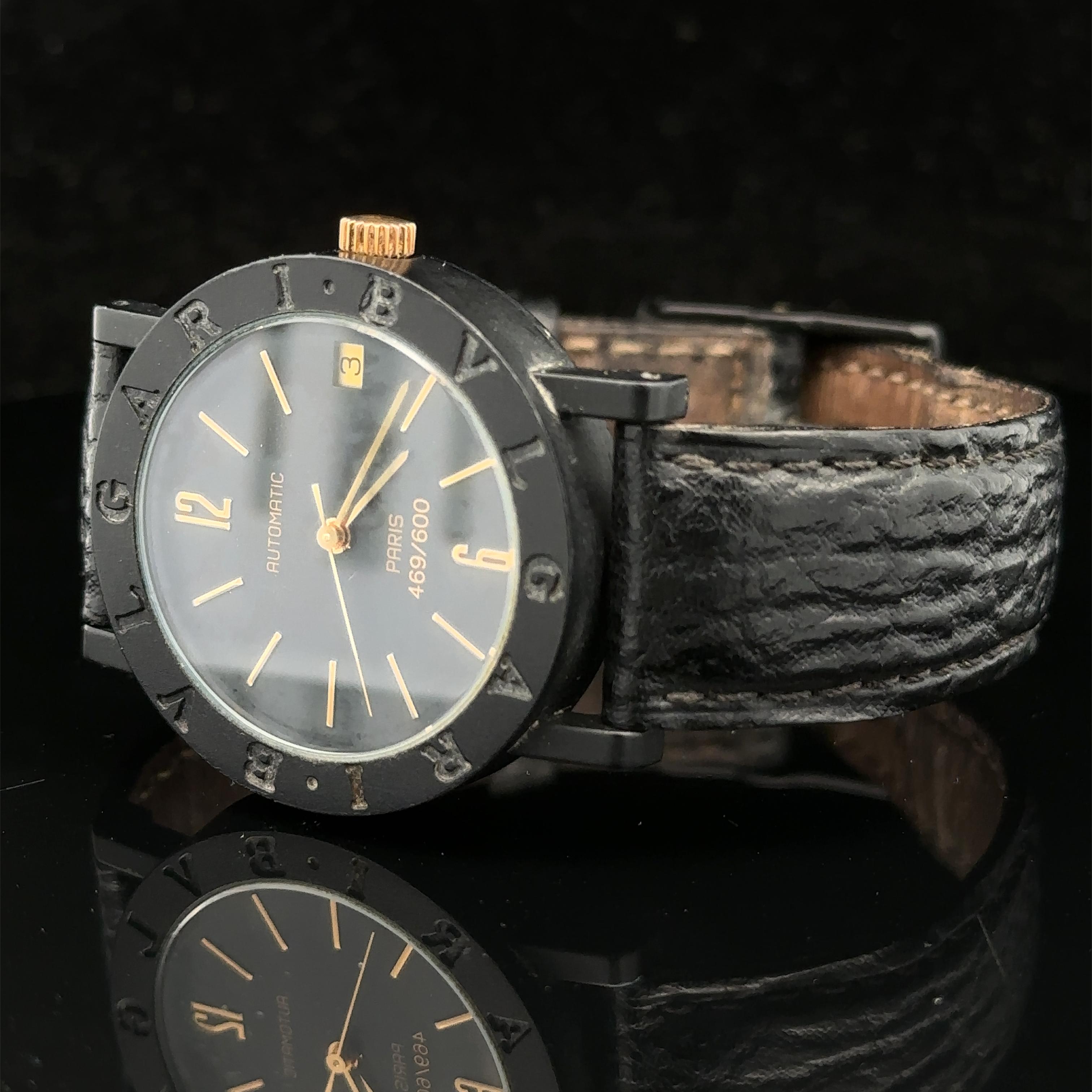 Bvlgari Carbon Gold Limited Edition Paris 33mm Automatic Swiss