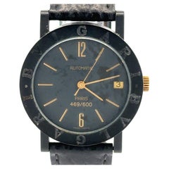 Bvlgari Carbon Gold Limited Edition Paris 33mm Automatic Swiss Wrist Watch