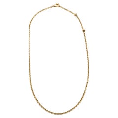 Bvlgari Catene 18k Yellow Gold Chain Necklace