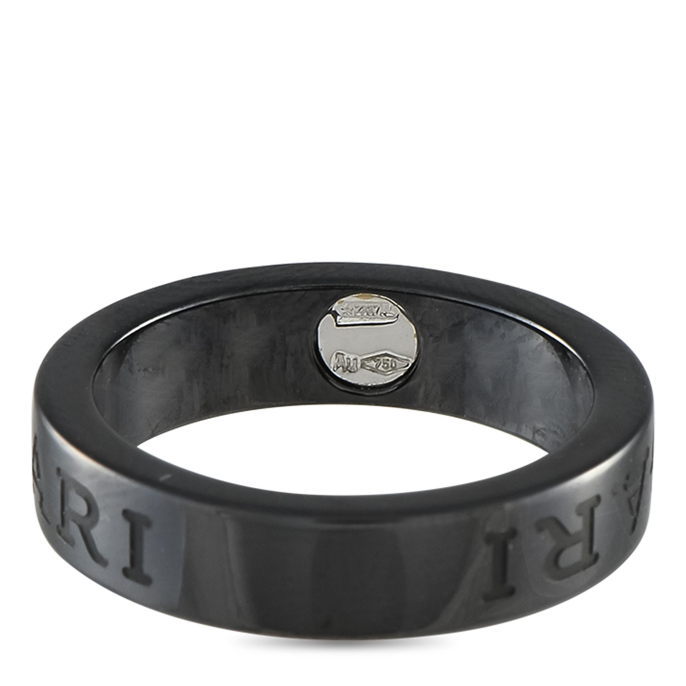 Women's Bvlgari Ceramic Diamond Ring