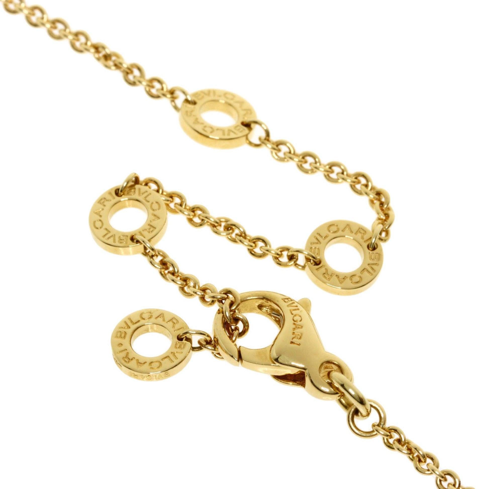 Women's Bvlgari Chicladi 7 Disc Necklace in 18K Yellow Gold For Sale