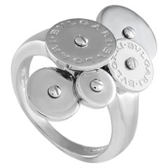 Bvlgari Cicladi 18K White Gold 5-Disc Ring