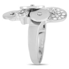 Bvlgari Cicladi 18K White Gold Diamond Ring